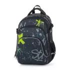 Oxy Scooler Graffiti Blue: školní batoh