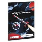 Explorador Espacial: caderno quadriculado - A5