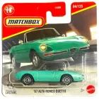 Matchbox: mali avto - 67 Alfa Romeo Duetto