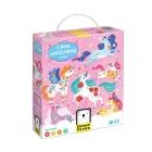 Banana Panda: Volim puzzle s jednorozima - 60 kom