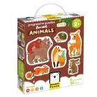 Banana Panda: Puzzle avançado – animais da floresta