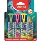 Maped: Dragon szövegkiemelő készlet - 1-5 mm, 4 db