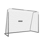 Hudora: RoCo Lite metaliniai futbolo vartai, 180 cm – pilki
