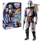 Hasbro: Star Wars Bambola interattiva parlante in inglese Mandaloriano e Grogu - 30 cm