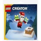 LEGO® Creator 3-in-1 Weihnachtsabenteuer mit dem Weihnachtsmann im Schornstein 30692