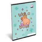 Lollipop Kapibara: rūtiņu burtnīca – A4 formāts