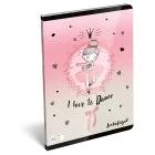 Lovely Ballerina: Zvezek za vaje - A/5