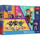 Trefl: Toy Story 5. Hračky v akcii Premium Plus Kids puzzle – 100 dielikov