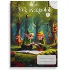Ik schrijf en teken! Gelijnde en blanco schriften – groep 3 - in het Hongaars