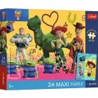 Trefl: Toy Story – žaislai ir draugai Maxi dėlionė – 24 detalės