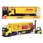 Dickei: Interaktív DHL kamion targoncával - 35 cm