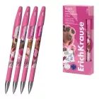 Erich Krause: Radierbarer Gelstift mit Capybara-Motiv – 0,5 mm, sortiert, 1 Stk.
