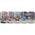 Pokémon TCG: Mini plechovka Lumiose City – různé druhy