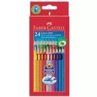 Faber-Castell: Conjunto de lápis de cor - 24 unidades