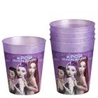 Chasseurs de démons K‑Pop : gobelets réutilisables – 250 ml, lot de 4
