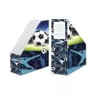 Revistero con diseño de fútbol