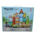 Magnetiniai statybiniai blokeliai – miestas, 40 vnt.