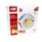 Cubo educativo 7 em 1 com som e luz