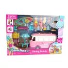 Wohnwagen-Spielset mit Anziehpuppen