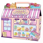 Puffy Pouches: Pufitasker charmsæt – café