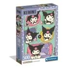 Clementoni: Πάζλ Kuromi Compact 500 τεμαχίων
