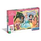 Puzzle cu prințese Disney - 104 piese