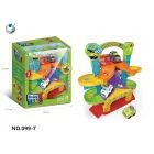 Garage de jeu amusant avec 2 petites voitures, musique et lumières