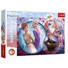 Puzzle 160 db - Frozen 2.: Nővérek kalandja CSOMAGOLÁSSÉRÜLT