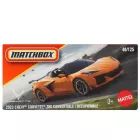 Matchbox: mali avto v škatlici iz kartona 2023 Chevy Corvette Z06 kabriolet