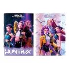 K-POP Demon Hunters: Huntrix linijinė užrašų knygelė nuo 4 klasės – A4 formato, dviejų rūšių