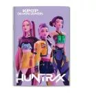 K-POP Demon Hunters: Huntrix vonalas füzet - B/5-ös, többféle