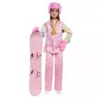 Barbie: 65. évfordulós karrier játékszett - Snowboard-os baba CSOMAGOLÁSSÉRÜLT