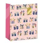 Geschenkbox-motivierte Geschenktüte – 31 x 42 cm