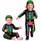 Sød skeletkostume – str. 98