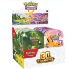 Pokémon TCG: Cutie Box metalică 30th Celebration – modele variate