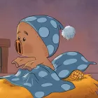 Gyvūnų naujienos: paršelis ir žąsis diafilmas
