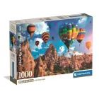 Clementoni: Vzdušné balóny v Kapadócii – puzzle, 1000 dielikov