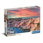 Clementoni: Malebný ostrov Procida – puzzle, 1500 dílků