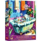 Trefl: Miau, pihenés - 1000 darabos puzzle