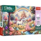 Trefl: Jednorożec w Krainie Cukierków – puzzle 100-elementowe