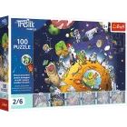 Trefl: Treflik in de ruimte - legpuzzel van 100 stukjes