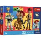 Trefl: Toy Story – Aventuri jucăușe, puzzle de 30 piese