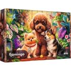 Flamingo by Trefl: Psy v skleníku – 600-dielne puzzle