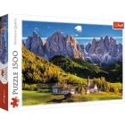 Trefl: Val di Funes völgye, Dolomitok, Olaszország -1500 darabos puzzle
