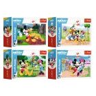 Trefl mini: Mickey egér őrült kalandjai - 54 darabos puzzle - többféle