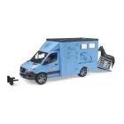 Bruder MB Sprinter přepravník zvířat s 1 koněm