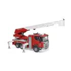 Bruder Scania Super 560R kāpšanas ugunsdzēsēju auto ar sūkni, gaismas un skaņas moduli