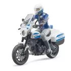 Bruder bworld Scrambler Ducati policijas motocikls ar policistu