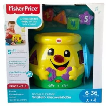 Fisher-Price: Kacagj és Fejlődj! - Sütifaló Kincsesbödön - . kép