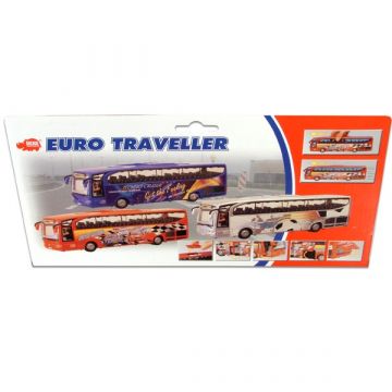 Ekipno avtobus - 27 cm - moder - .slika